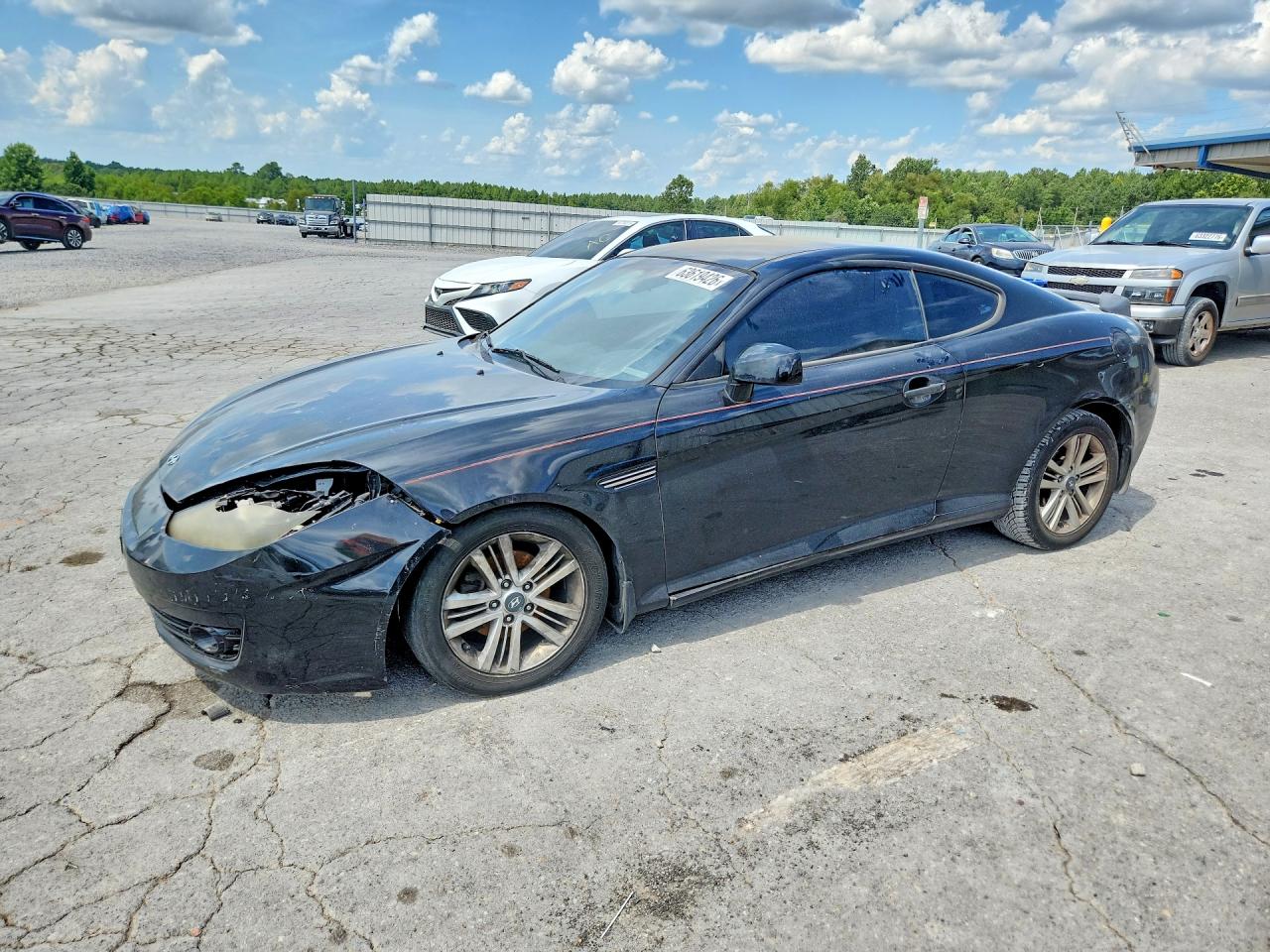 2008 HYUNDAI TIBURON GS | KMHHM66D58U296105 | UPCARS