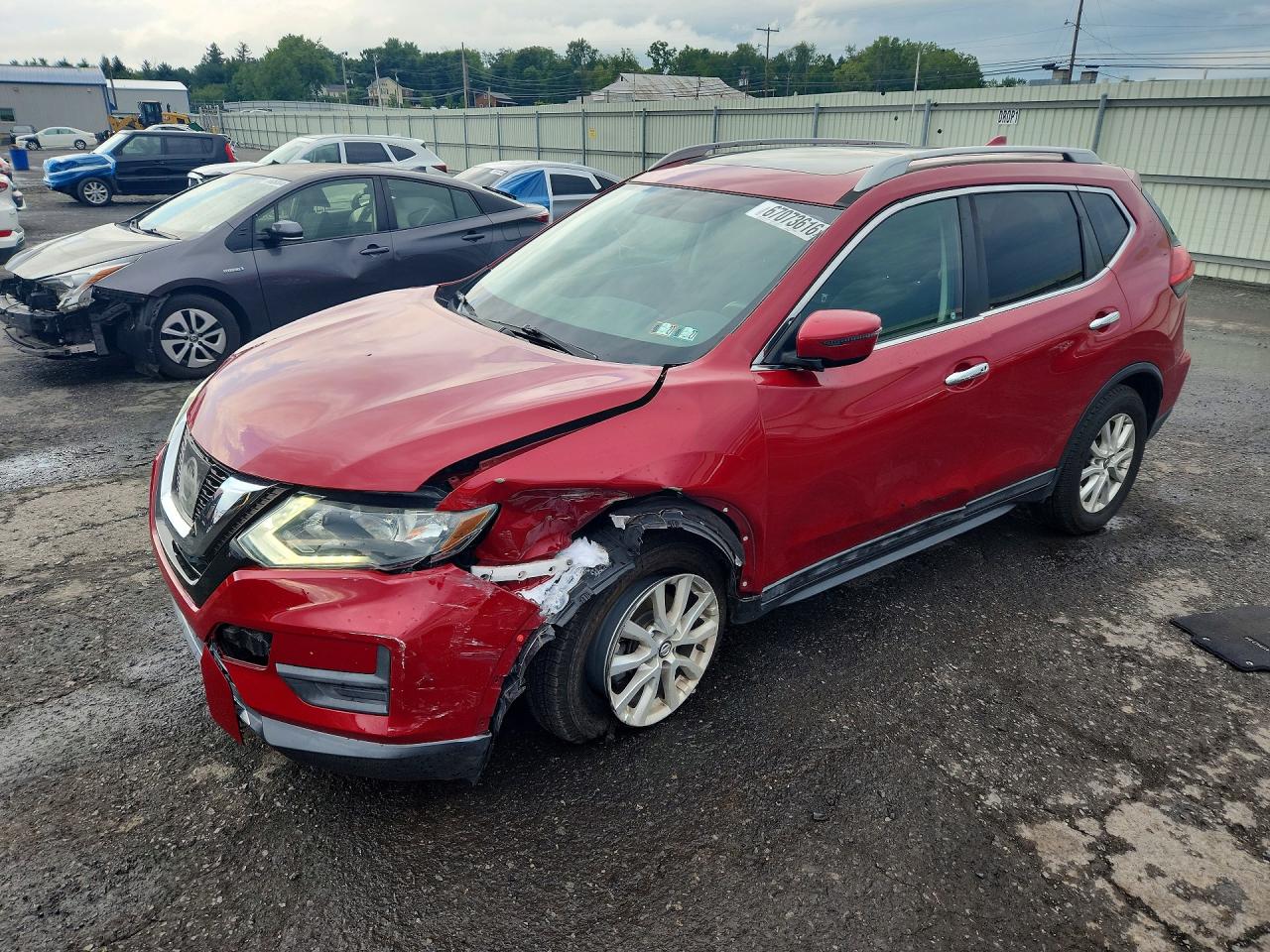 2017 NISSAN ROGUE SV | 5N1AT2MV7HC834687 | UPCARS