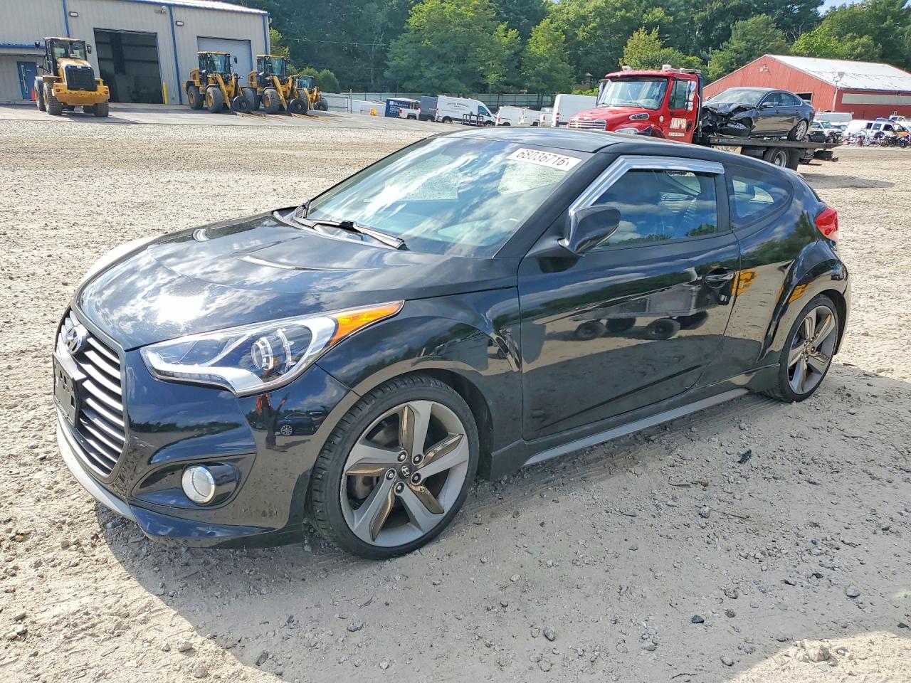 2013 HYUNDAI VELOSTER TURBO | KMHTC6AEXDU110064 | UPCARS