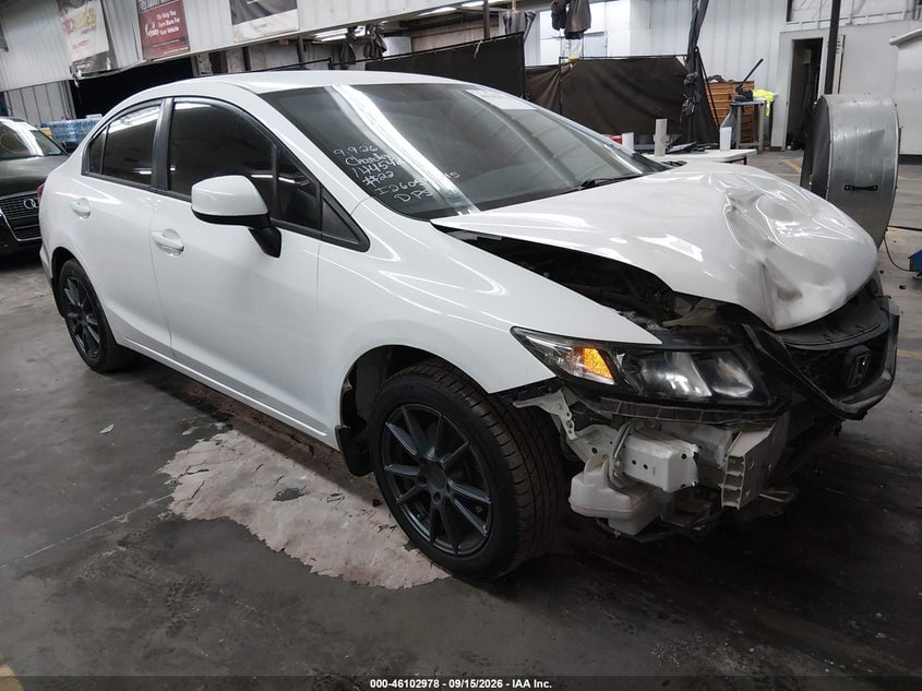 2013 HONDA CIVIC LX | 19XFB2F59DE029223 | UPCARS