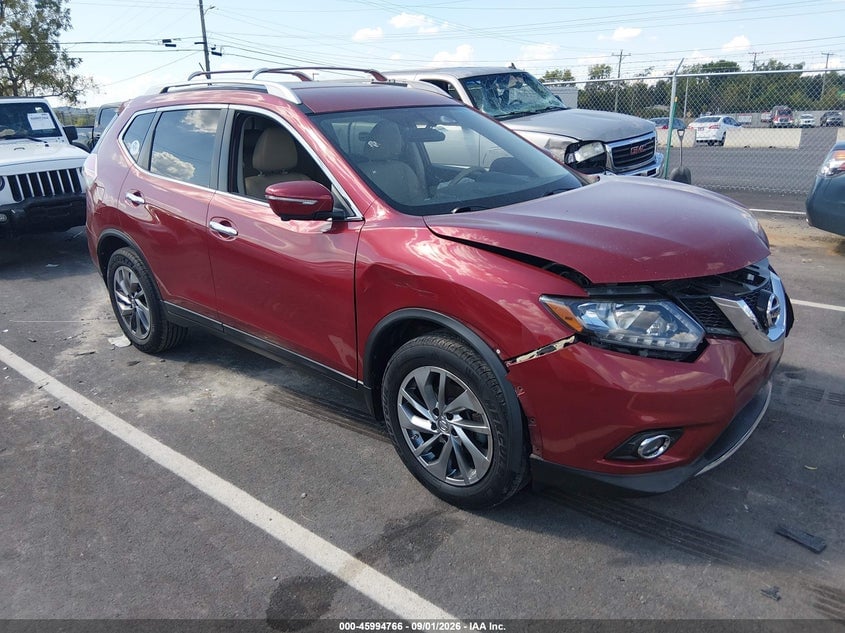2015 NISSAN ROGUE SL | 5N1AT2MT7FC919556 | UPCARS