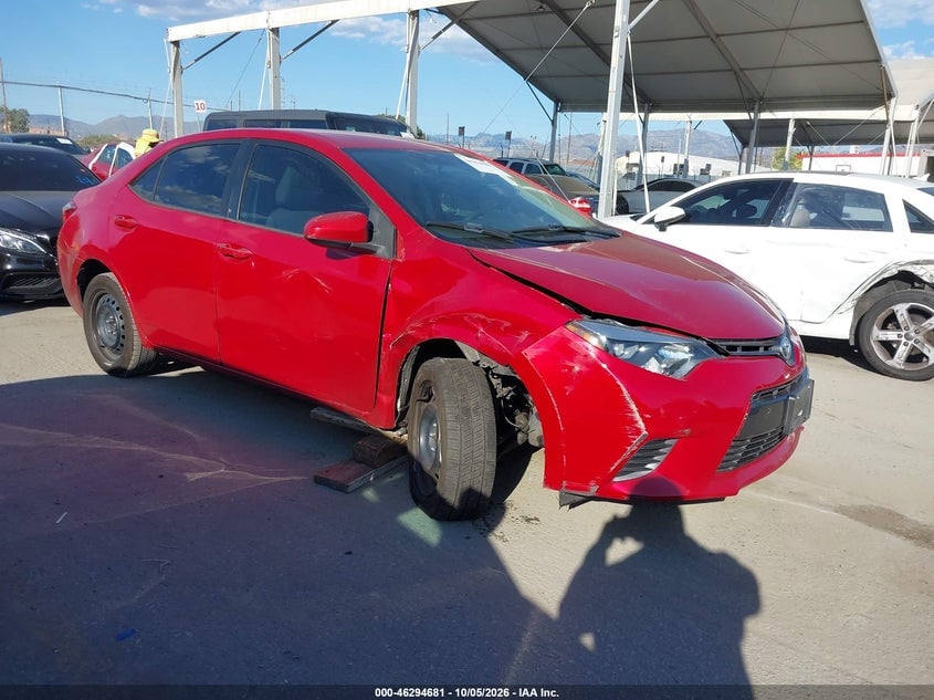 2015 TOYOTA COROLLA LE | 5YFBURHE3FP282702 | UPCARS