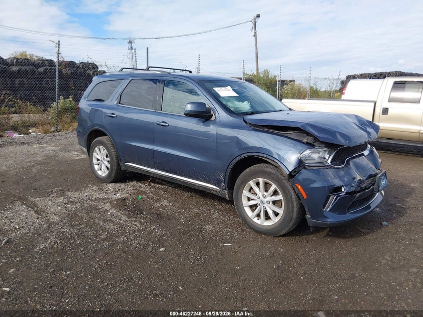 2021 DODGE DURANGO SXT PLUS AWD | 1C4RDJAG1MC557582 | UPCARS
