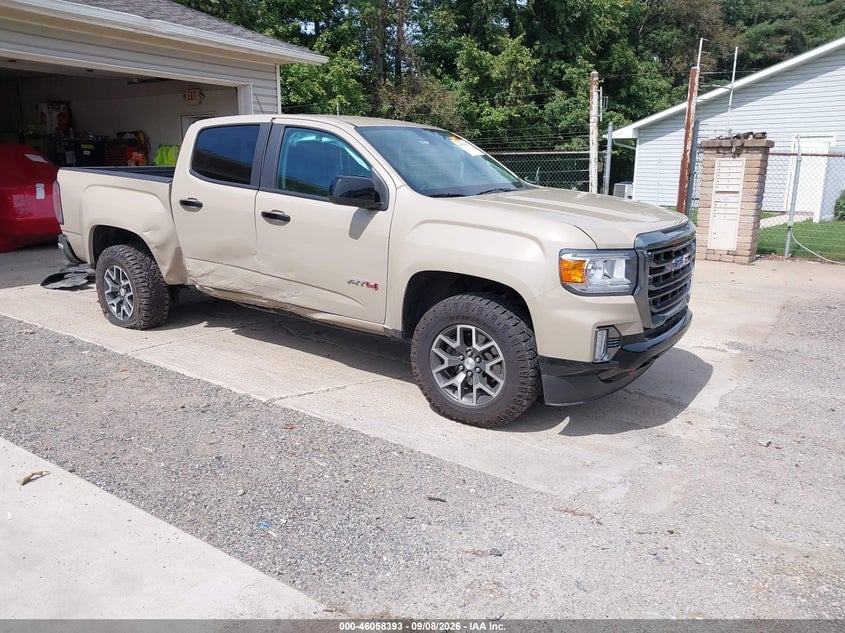 2022 GMC CANYON 4WD  SHORT BOX AT4 - LEATHER | 1GTG6FEN9N1247359 | UPCARS
