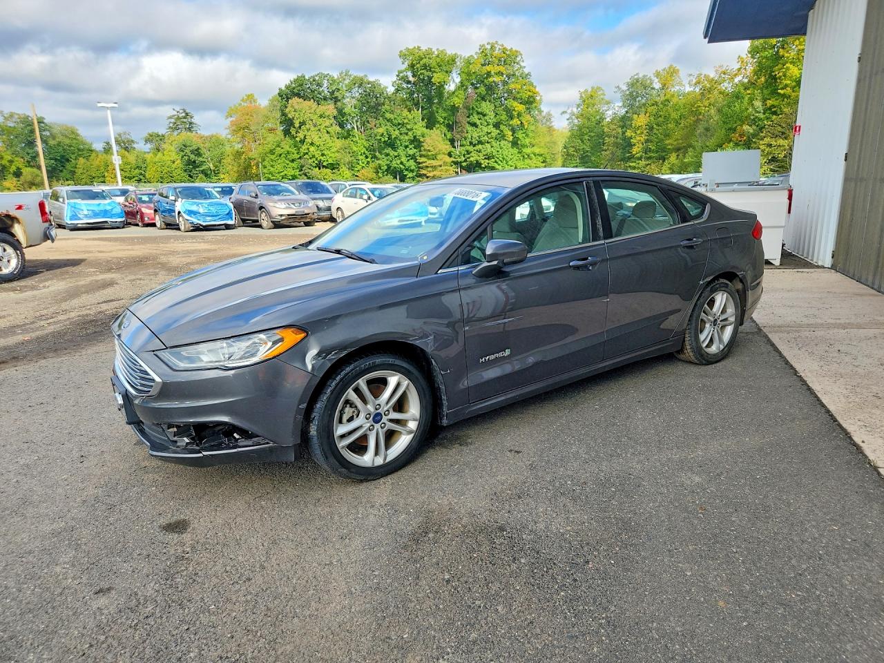 2018 FORD FUSION S HYBRID | 3FA6P0UU8JR142185 | UPCARS