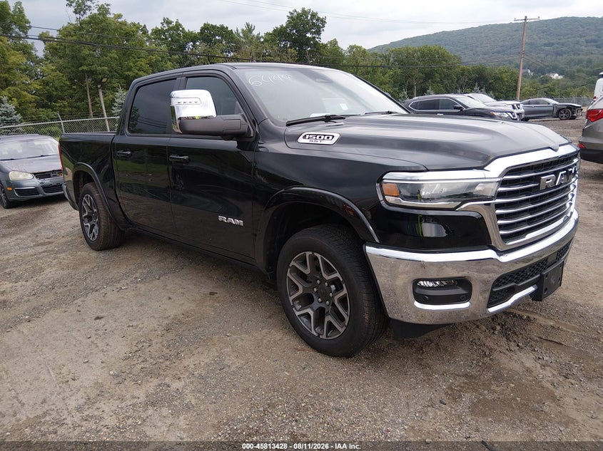 2025 RAM 1500 LARAMIE  4X4 5'7 BOX | 1C6SRFJP1SN708624 | UPCARS