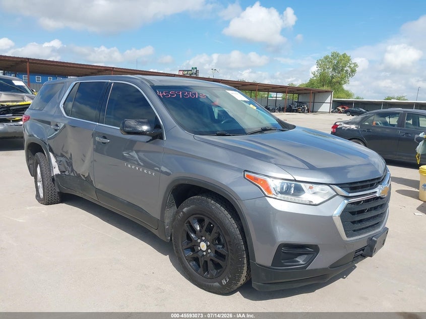 2020 CHEVROLET TRAVERSE FWD LS | 1GNERFKW3LJ242254 | UPCARS
