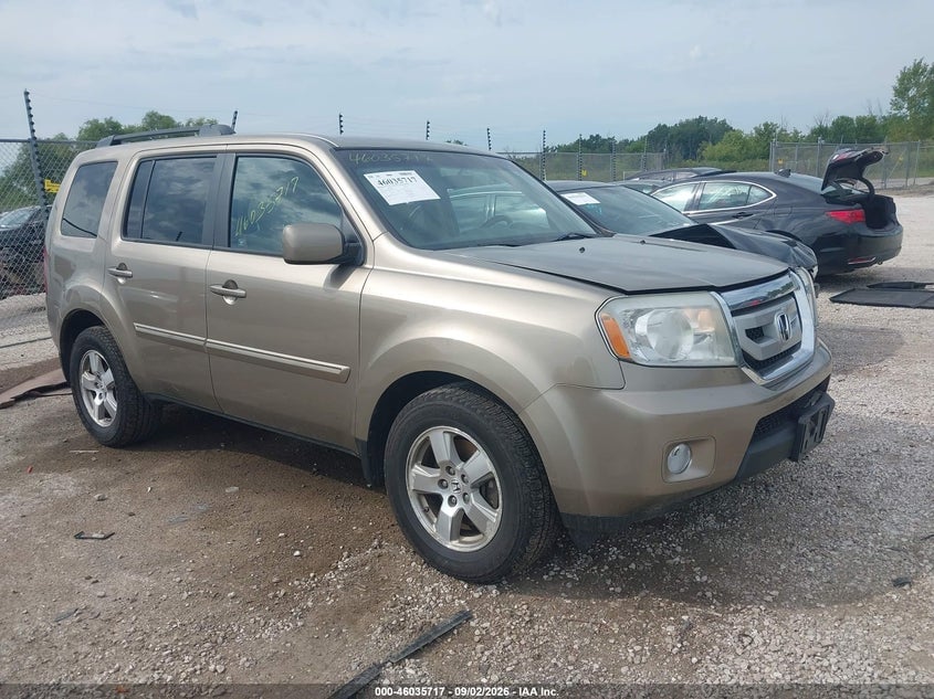 2011 HONDA PILOT EX | 5FNYF4H45BB021236 | UPCARS