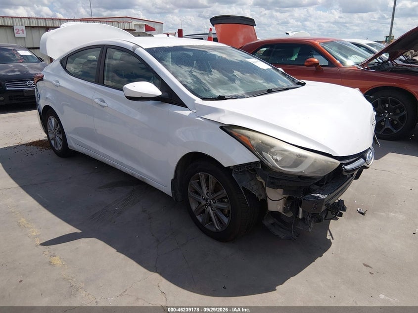 2015 HYUNDAI ELANTRA SE | 5NPDH4AEXFH555447 | UPCARS