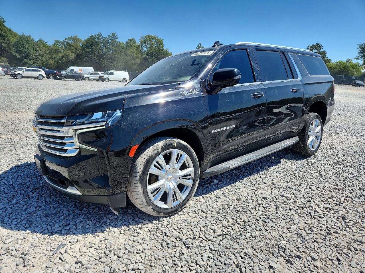 2022 CHEVROLET SUBURBAN K1500 HIGH COUNTRY | 1GNSKGKLXNR272178 | UPCARS