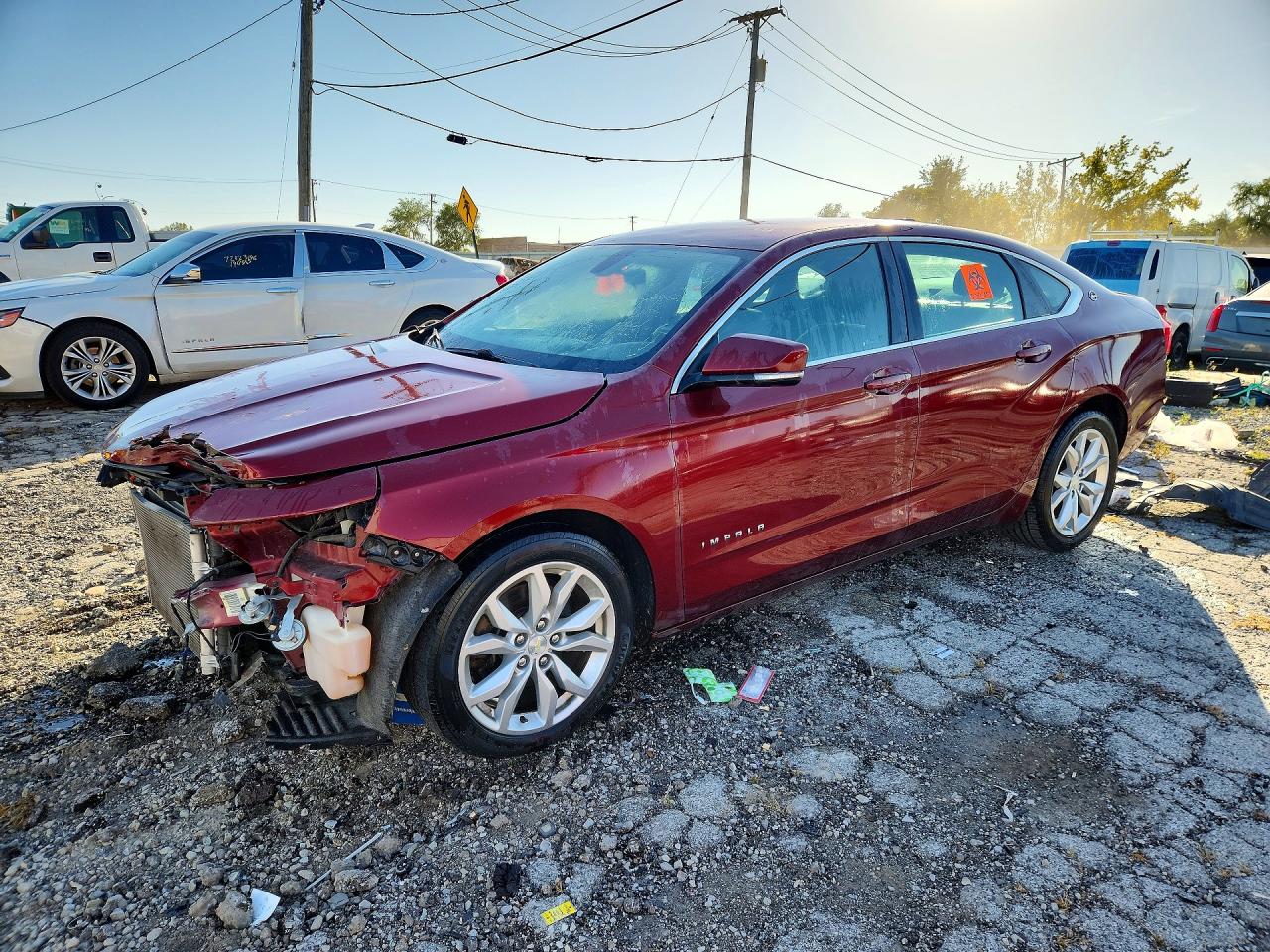 2017 CHEVROLET IMPALA LT | 2G1105SAXH9137769 | UPCARS
