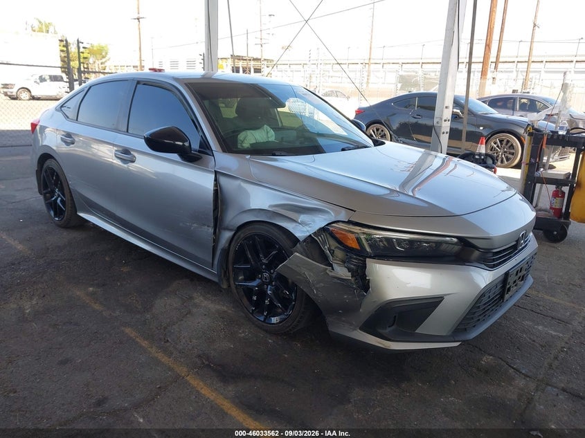 2022 HONDA CIVIC SPORT | 2HGFE2F57NH566011 | UPCARS