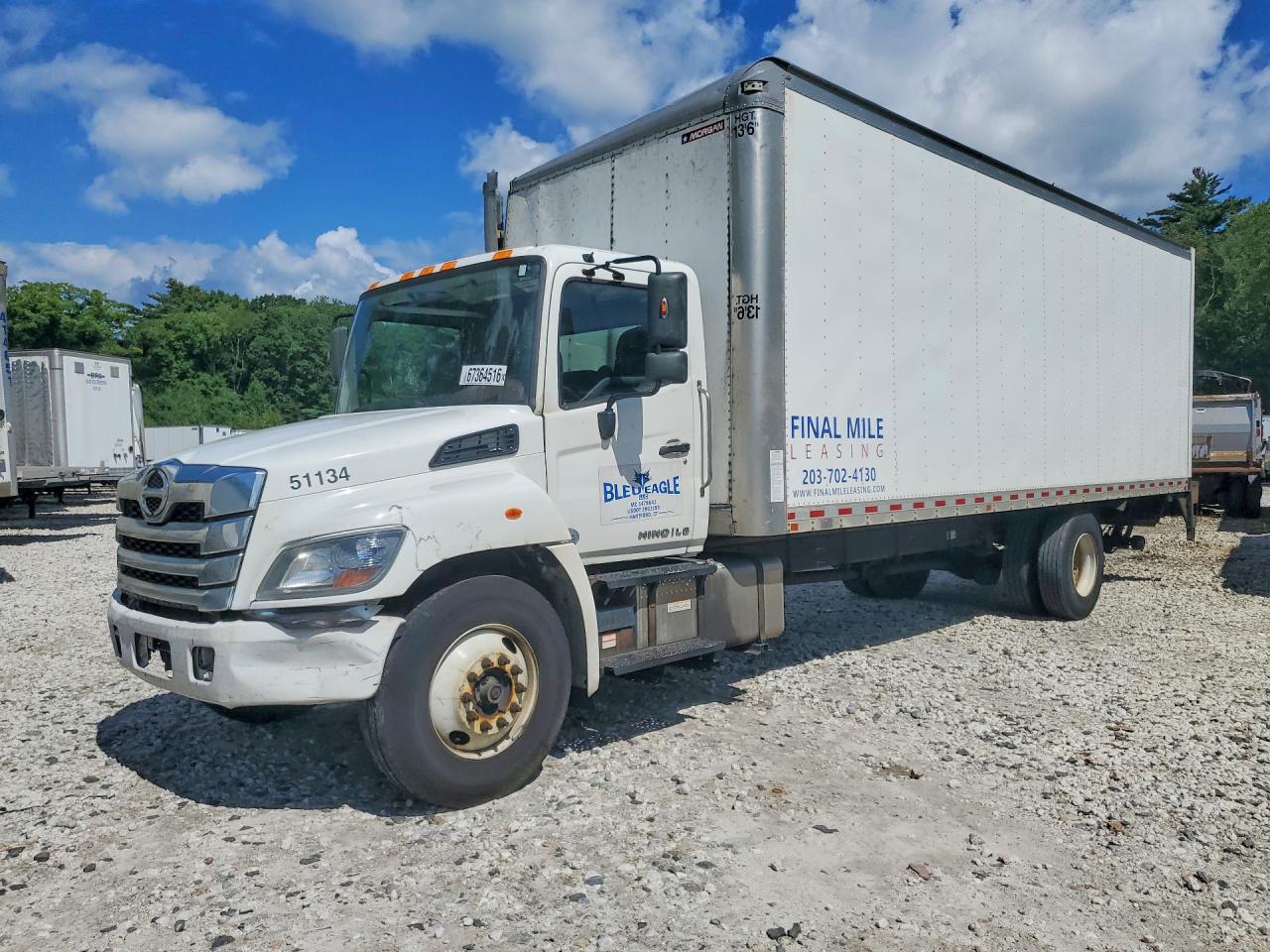2021 HINO ALL OTHER L6 BOX TRUCK | 5PVNJ8AV3M5T51134 | UPCARS