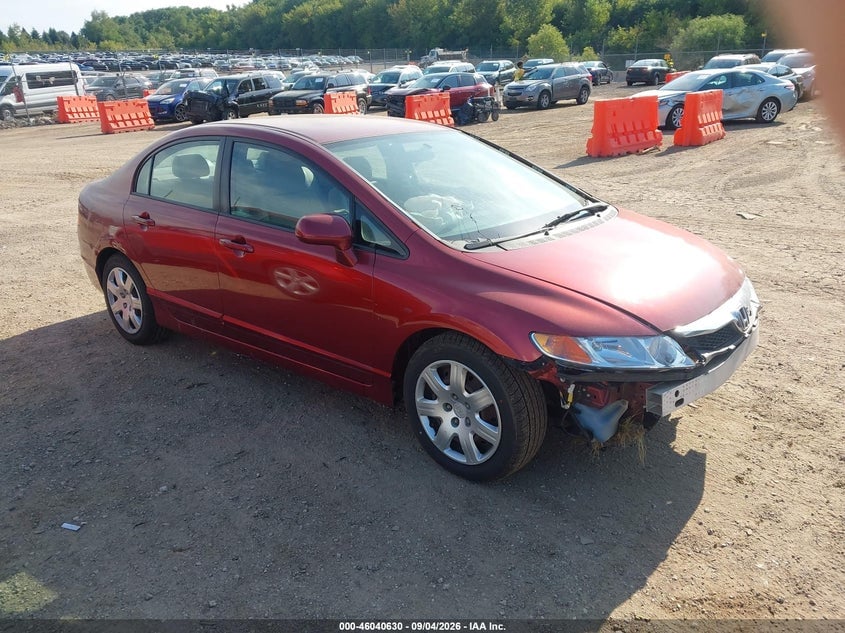 2011 HONDA CIVIC LX | 2HGFA1F50BH502166 | UPCARS
