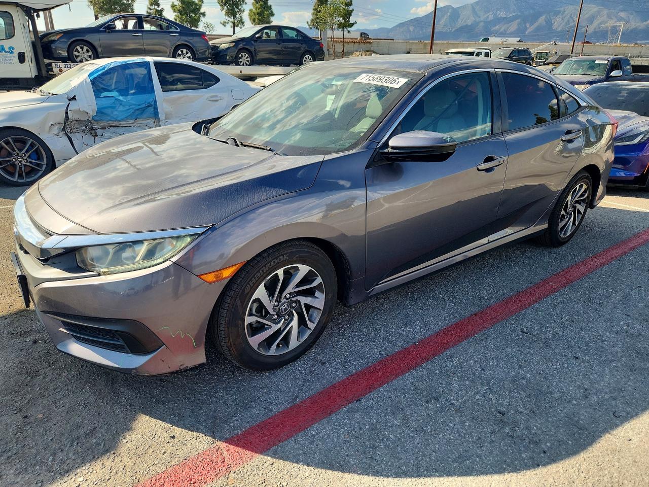 2016 HONDA CIVIC EX | 2HGFC2F70GH572355 | UPCARS