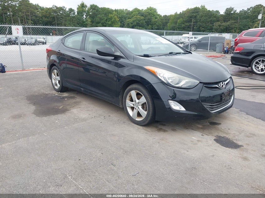 2013 HYUNDAI ELANTRA GLS | 5NPDH4AE8DH371668 | UPCARS
