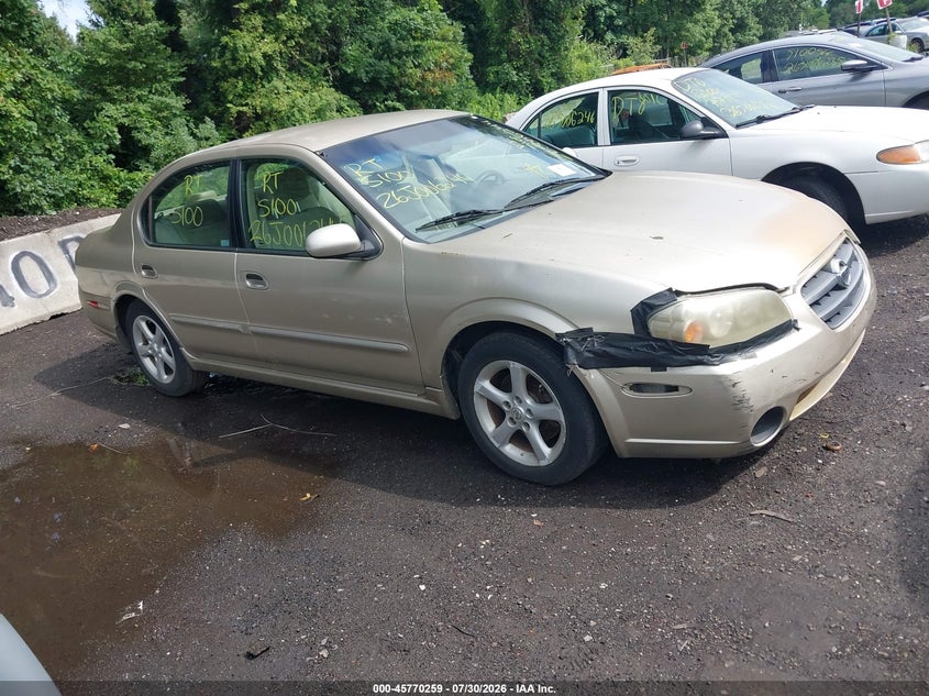 2002 NISSAN MAXIMA GXE | JN1DA31D62T206185 | UPCARS