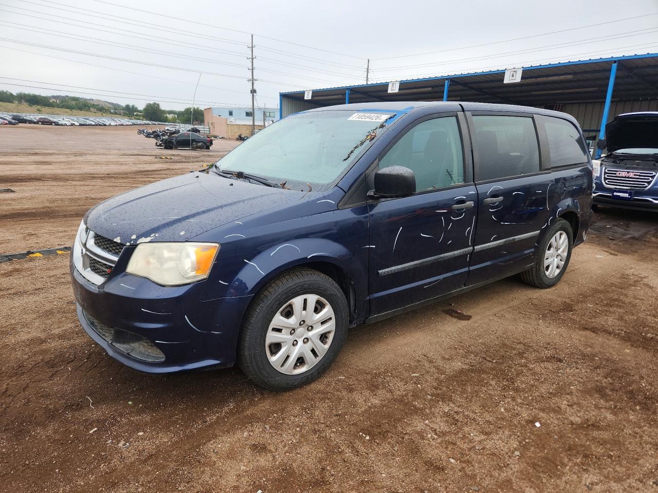 2014 DODGE CARAVAN SE | 2C4RDGBG4ER316934 | UPCARS