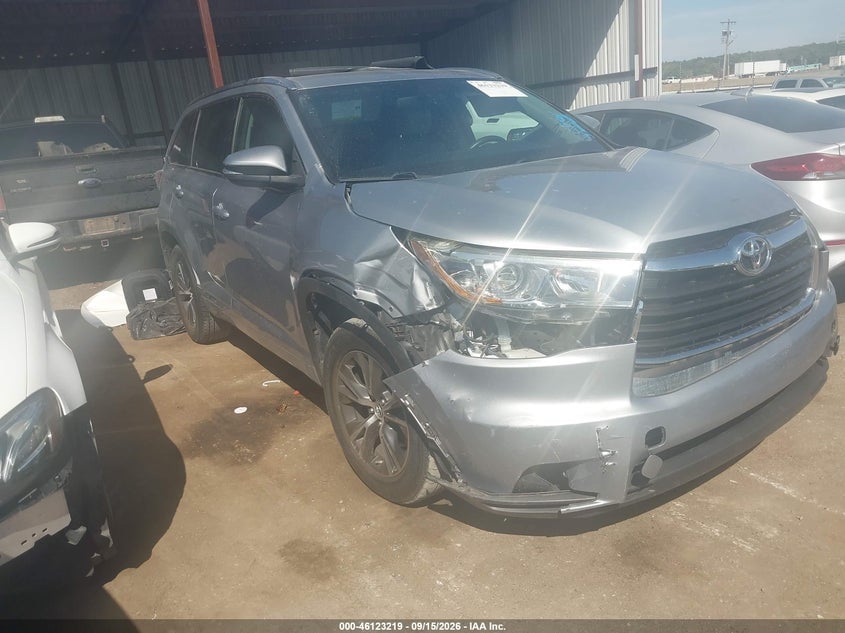 2016 TOYOTA HIGHLANDER XLE V6 | 5TDKKRFH0GS132509 | UPCARS