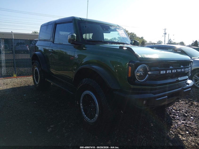 2023 FORD BRONC OUTER BANKS | 1FMDE5CH7PLB22215 | UPCARS