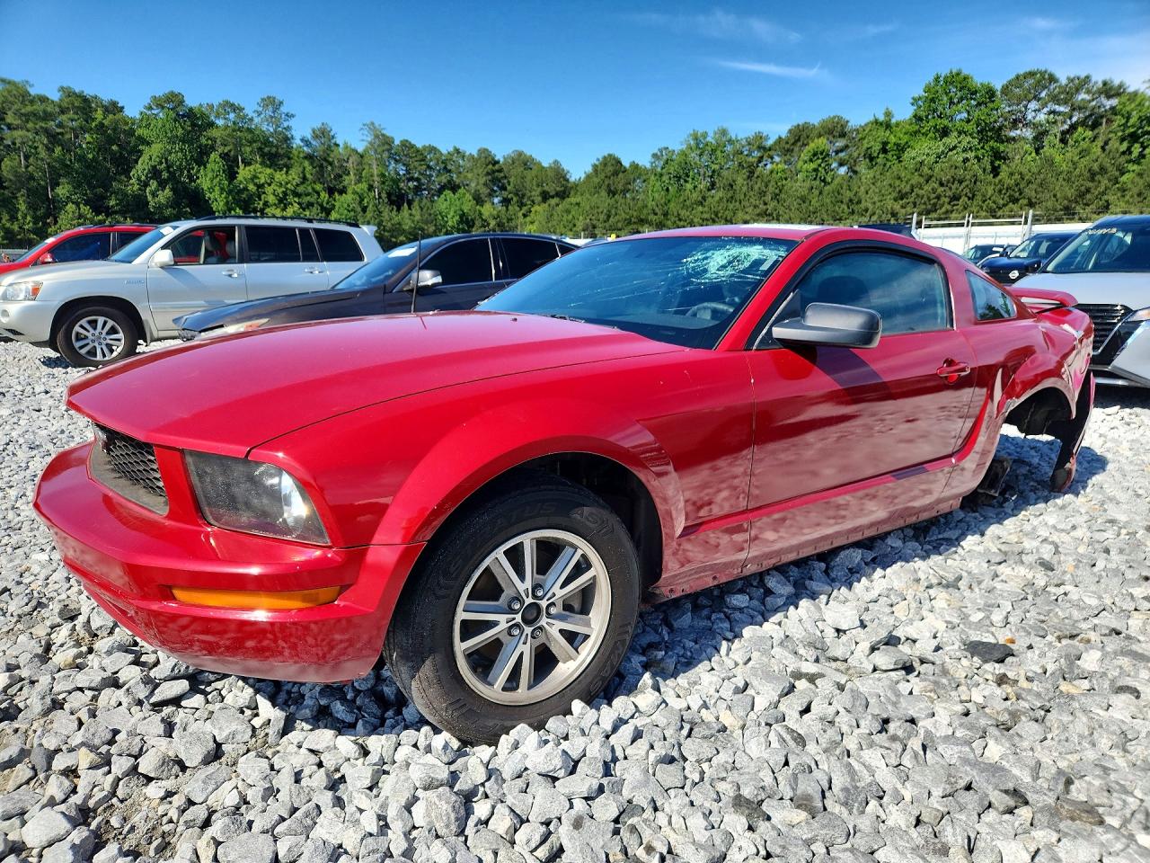 2005 FORD MUSTANG | 1ZVFT80N155116312 | UPCARS