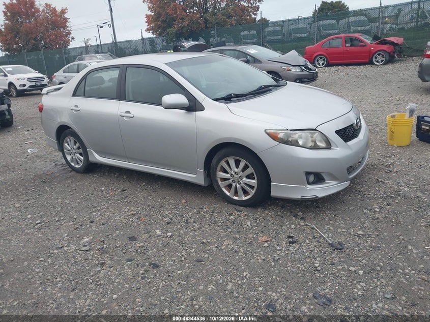 2009 TOYOTA COROLLA S | 2T1BU40E39C039121 | UPCARS