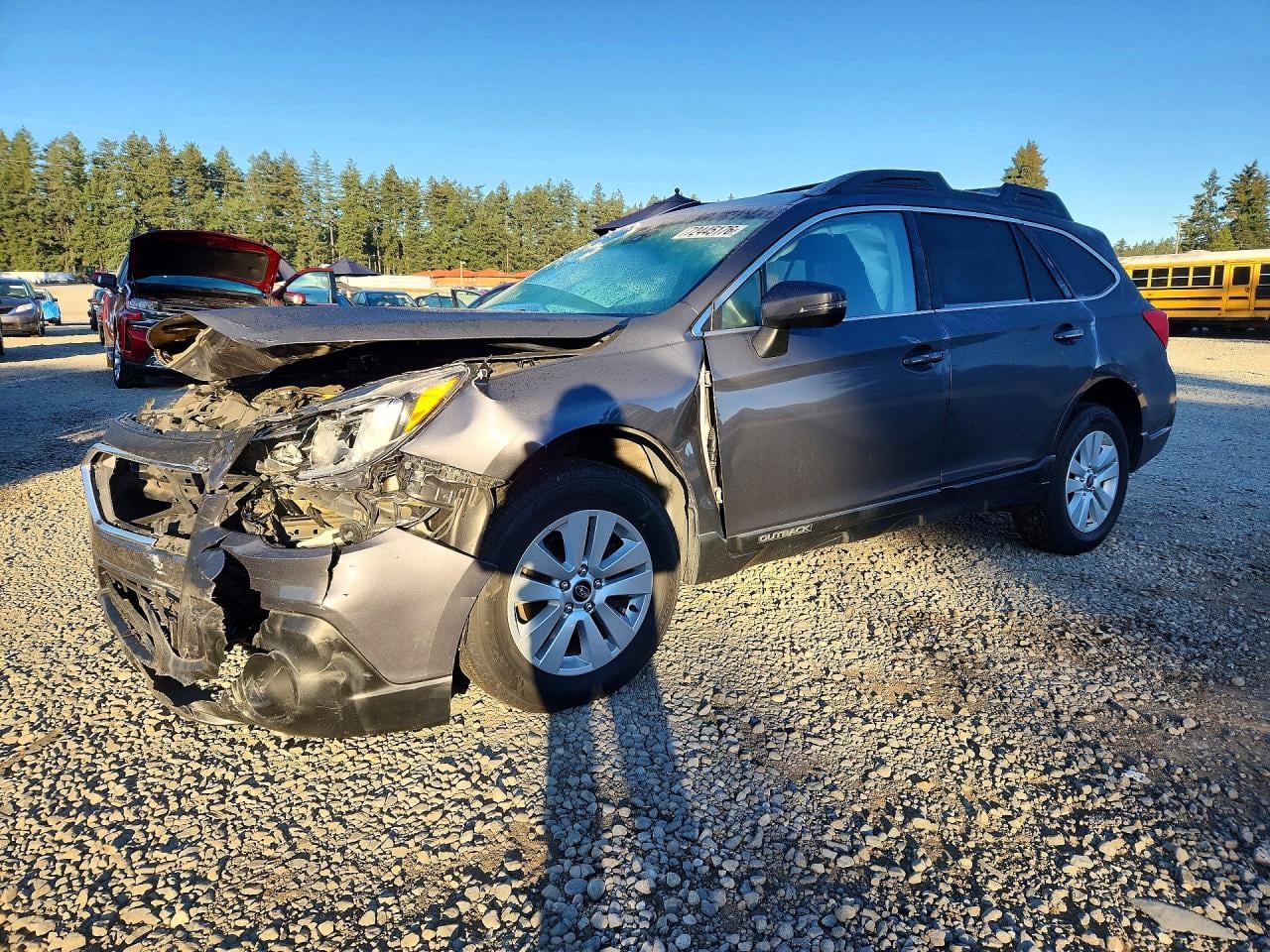 2018 SUBARU OUTBACK 2.5I PREMIUM | 4S4BSAFC1J3325665 | UPCARS