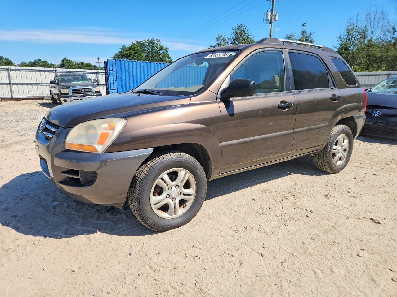 2008 KIA SPORTAGE LX | KNDJE723X87496806 | UPCARS