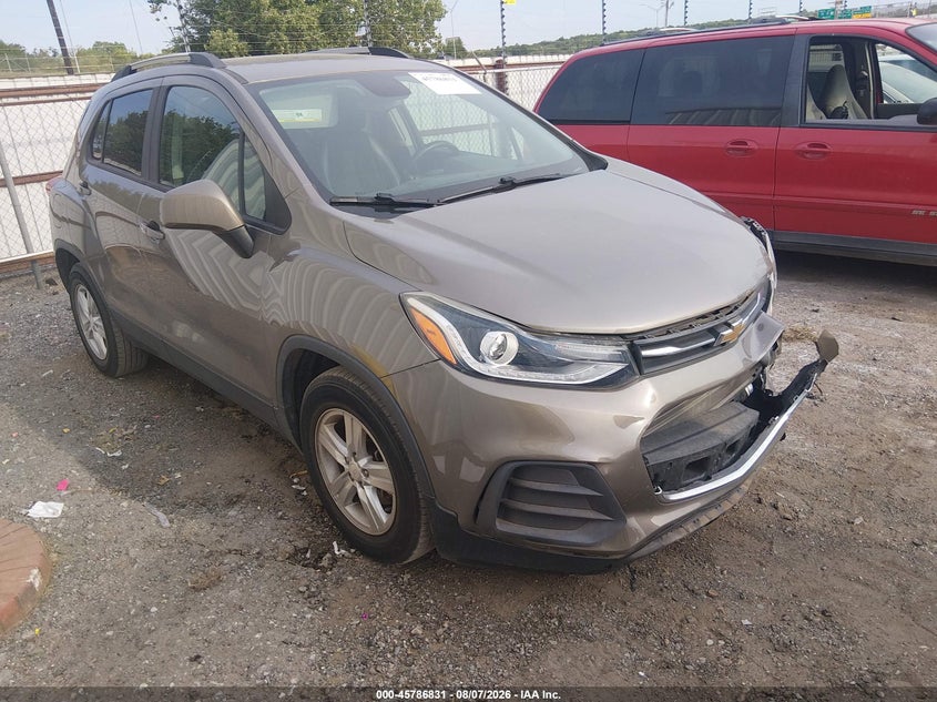 2021 CHEVROLET TRAX FWD LT | KL7CJLSM8MB361267 | UPCARS