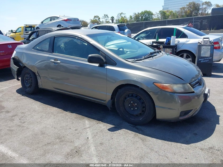 2007 HONDA CIVIC LX | 2HGFG126X7H524969 | UPCARS