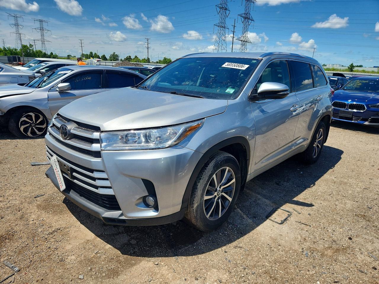 2017 TOYOTA HIGHLANDER XLE | 5TDJZRFH0HS508974 | UPCARS