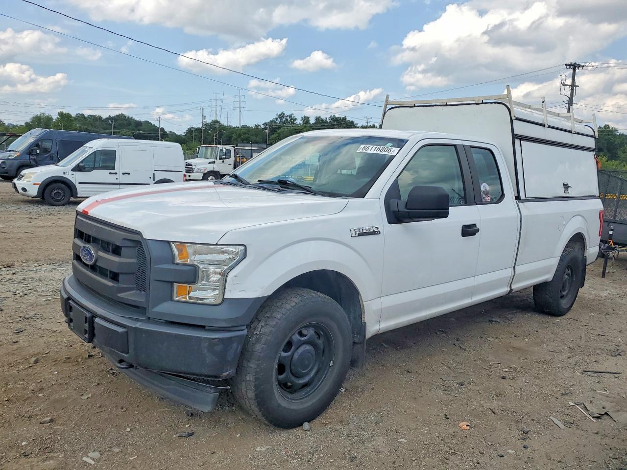 2017 FORD F150 SUPER CAB | 1FTEX1EF1HKC66552 | UPCARS