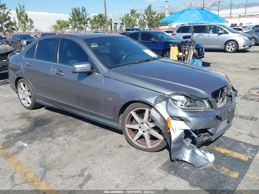 2012 MERCEDES-BENZ C 350 SPORT | WDDGF5HB2CR197047 | UPCARS
