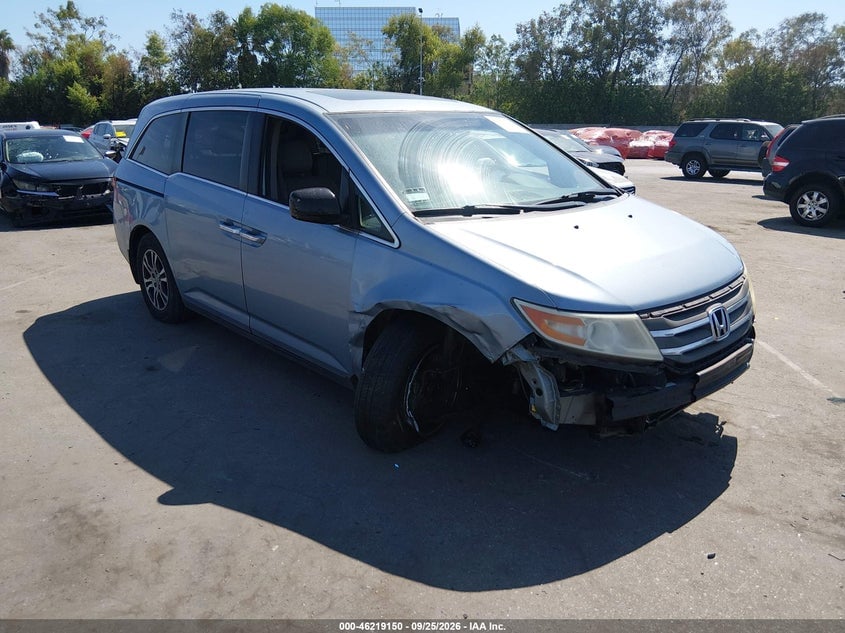 2011 HONDA ODYSSEY EX-L | 5FNRL5H62BB029721 | UPCARS