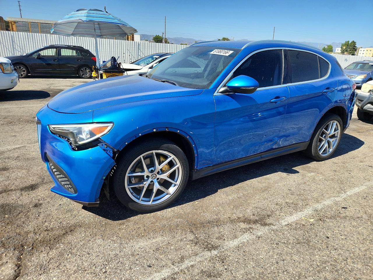 2019 ALFA ROMEO STELVIO BASE | ZASPAJAN7K7C50557 | UPCARS