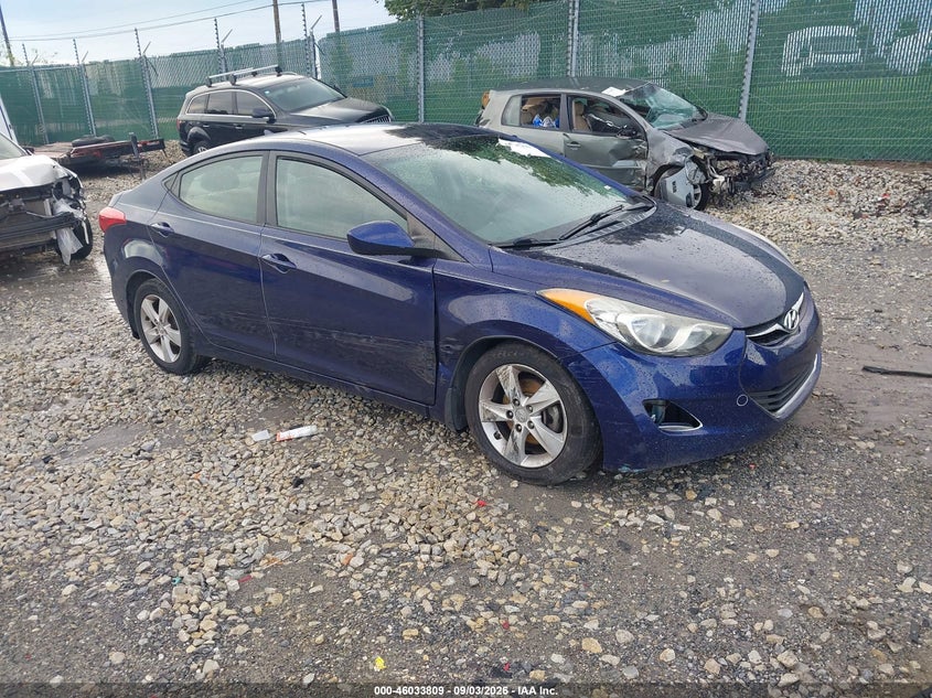 2013 HYUNDAI ELANTRA GLS | 5NPDH4AE6DH355100 | UPCARS