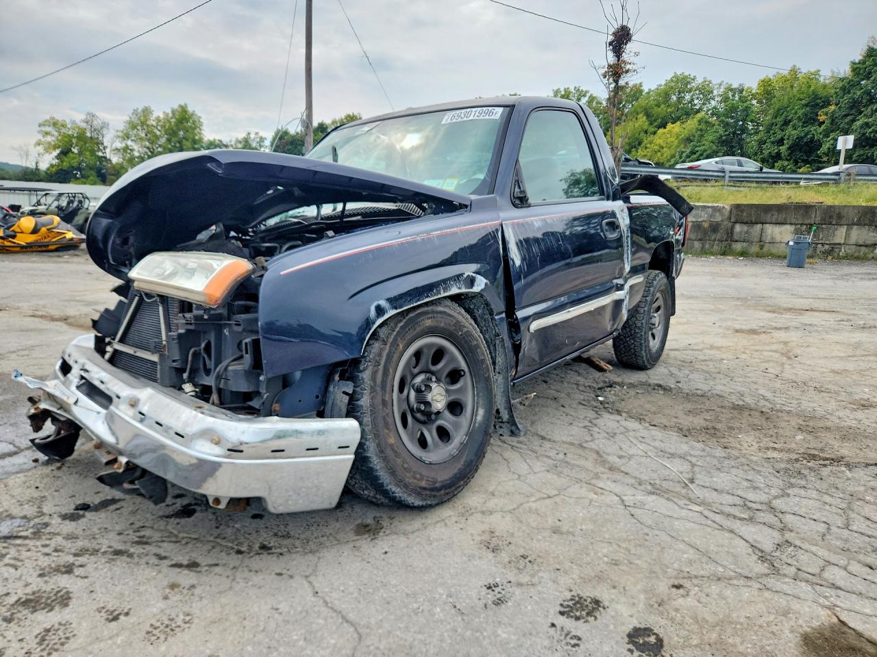 2007 CHEVROLET SILVERADO K1500 CLASSIC | 6GCEK14X07Z187596 | UPCARS
