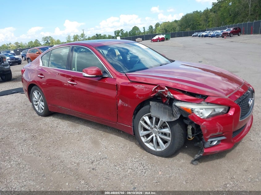 2015 INFINITI Q50 PREMIUM | JN1BV7AR9FM400661 | UPCARS