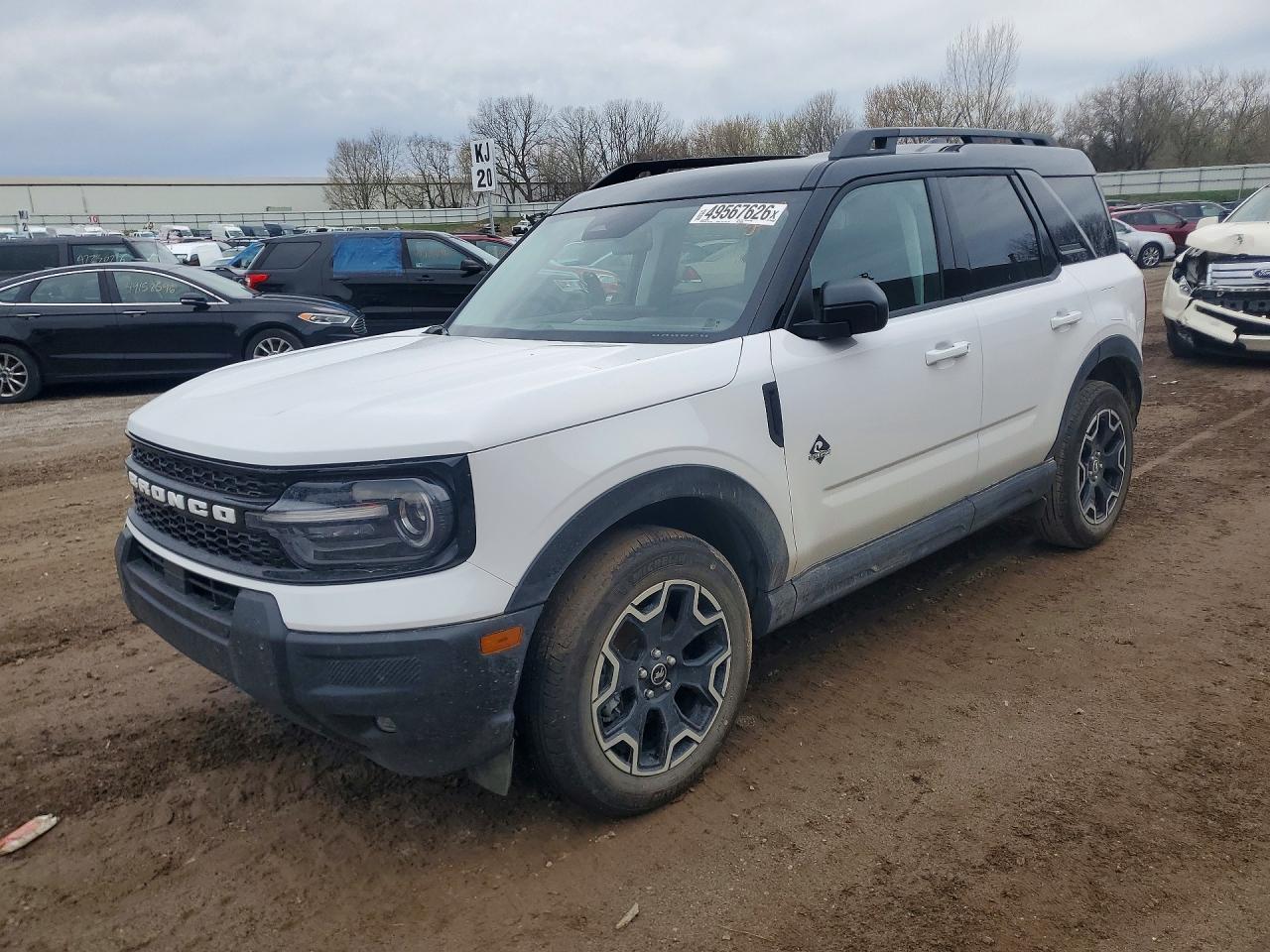 2025 FORD BRONC OUTER BANKS | 3FMCR9CN3SRF86318 | UPCARS