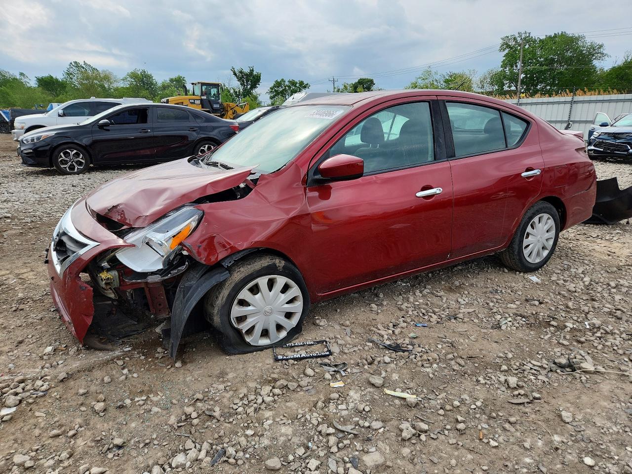 2019 NISSAN VERSA SV | 3N1CN7AP7KL825853 | UPCARS