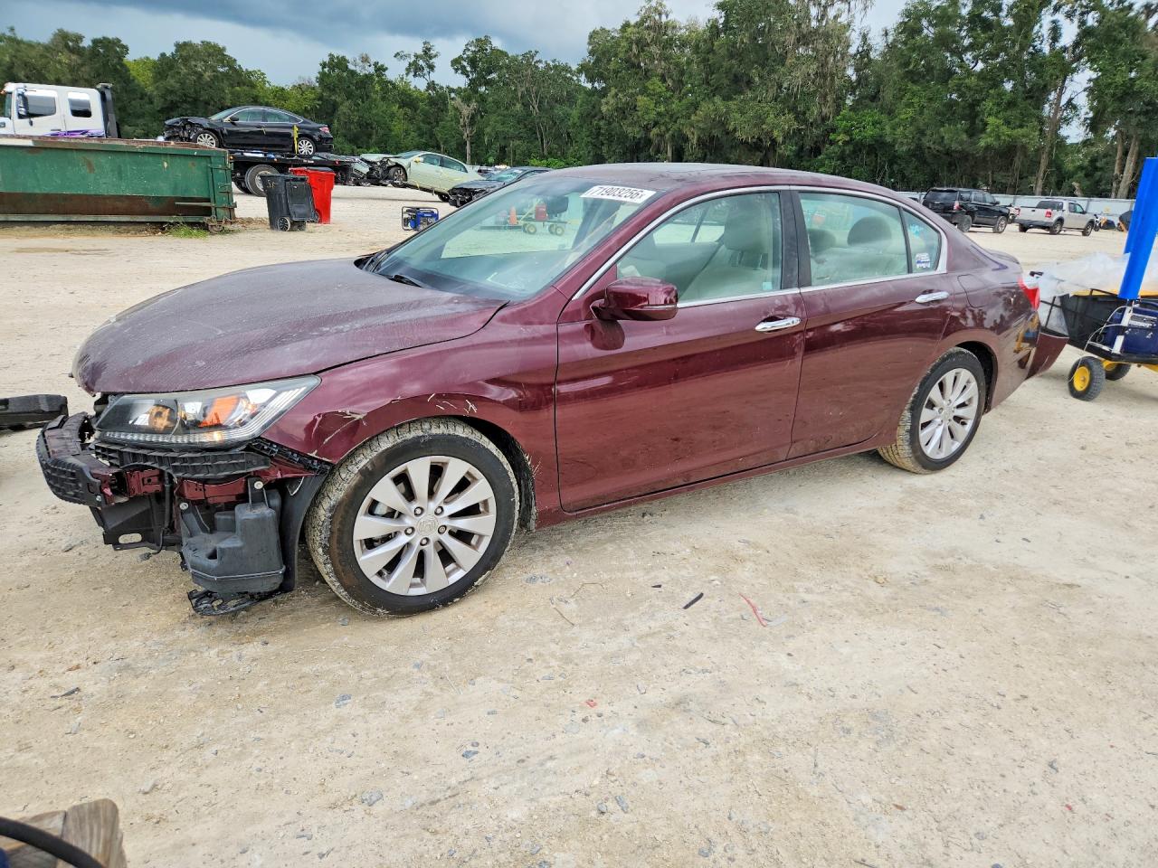 2015 HONDA ACCORD EX | 1HGCR2F76FA059609 | UPCARS