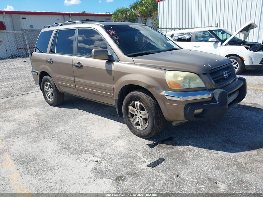 2004 HONDA PILOT EX-L | 2HKYF18604H531868 | UPCARS