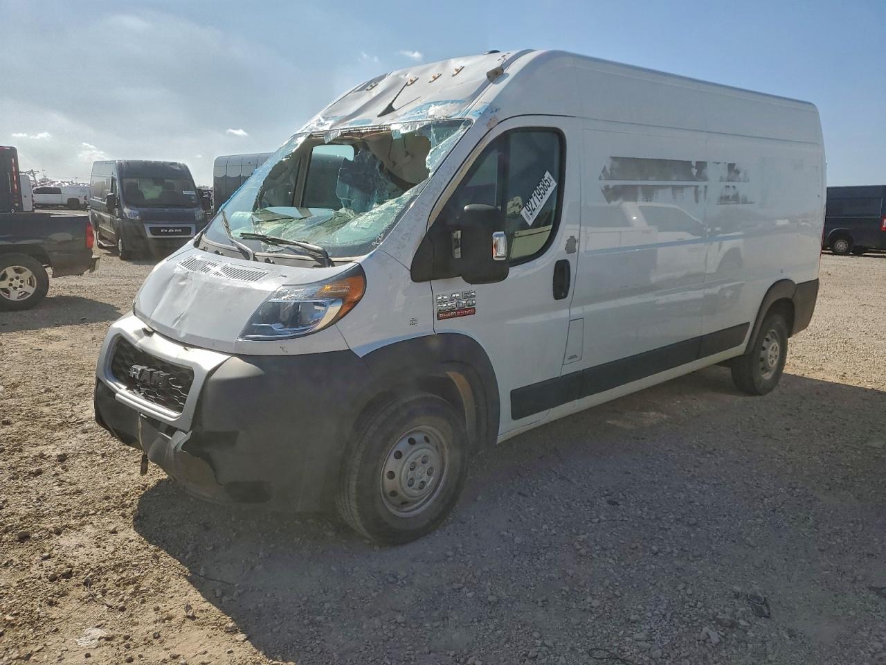 2022 RAM PROMASTER DELIVERY VAN | 3C6LRVDG3NE134563 | UPCARS