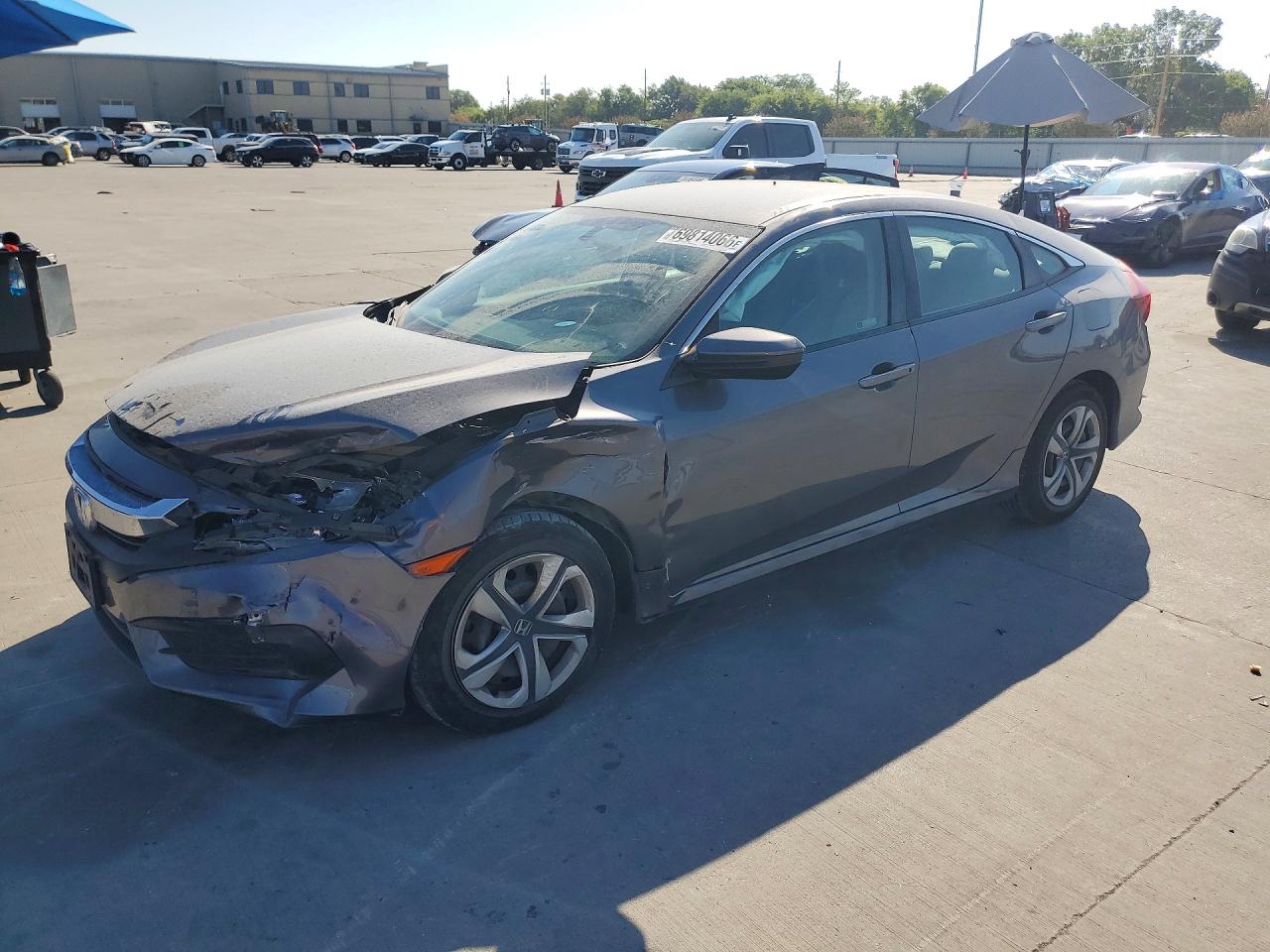 2018 HONDA CIVIC LX | 2HGFC2F55JH592056 | UPCARS