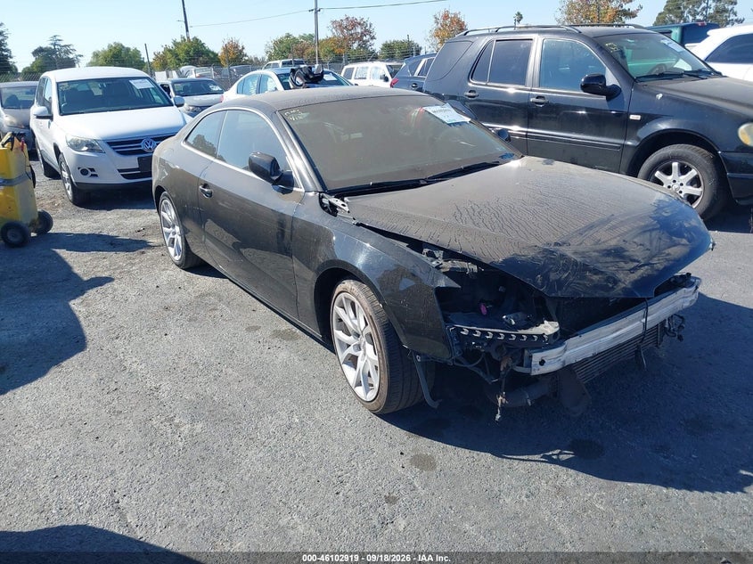 2012 AUDI A5 2.0T PREMIUM | WAULFAFR4CA045798 | UPCARS
