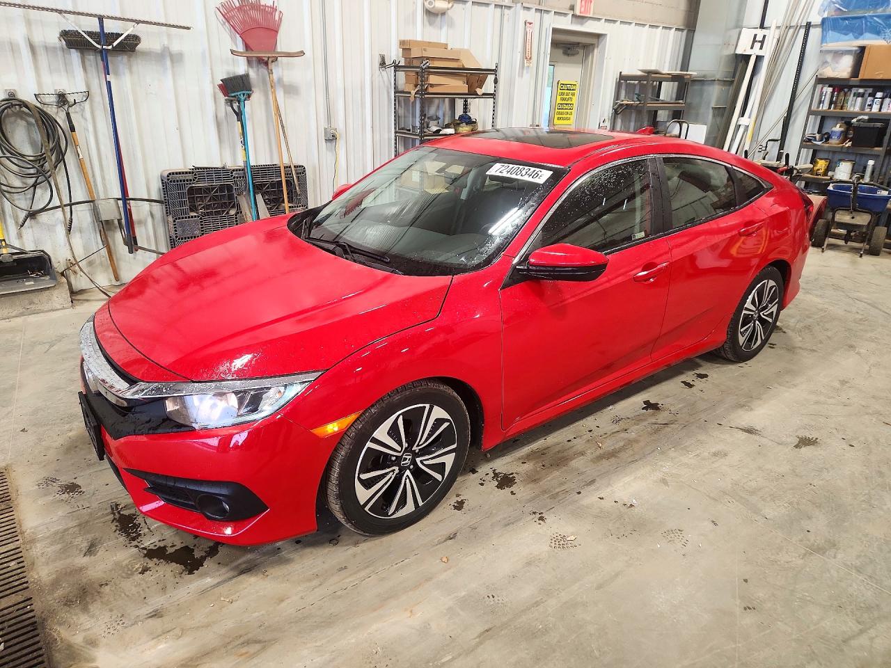 2018 HONDA CIVIC EX | JHMFC1F39JX034423 | UPCARS