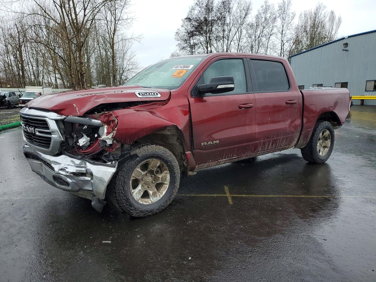 2021 RAM 1500 | 1C6SRFFTXMN525487 | UPCARS