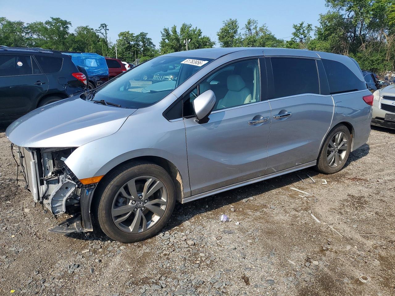2022 HONDA ODYSSEY TOURING | 5FNRL6H83NB055689 | UPCARS
