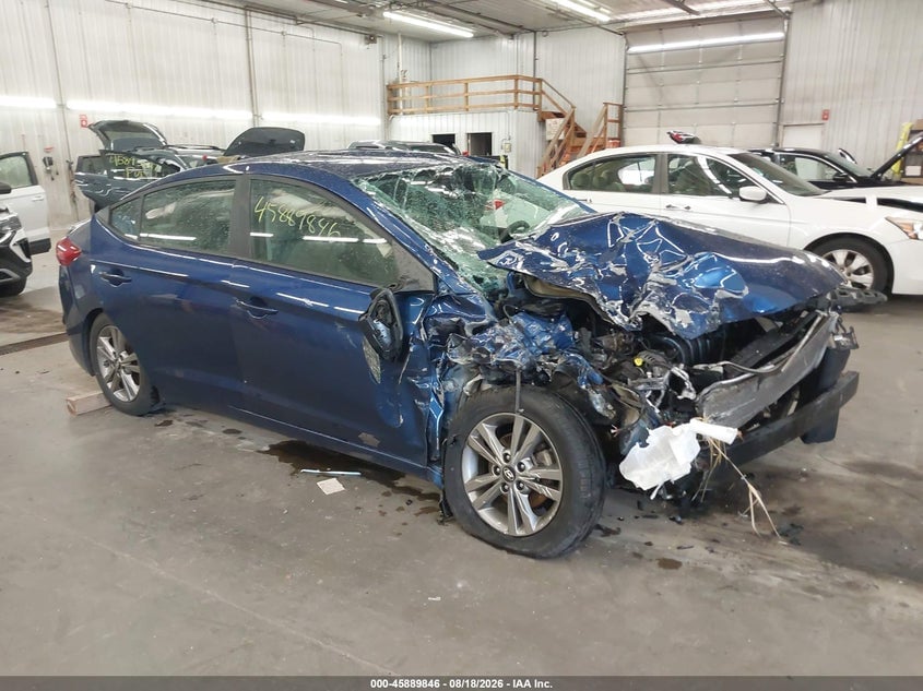 2018 HYUNDAI ELANTRA SEL | 5NPD84LF4JH345327 | UPCARS