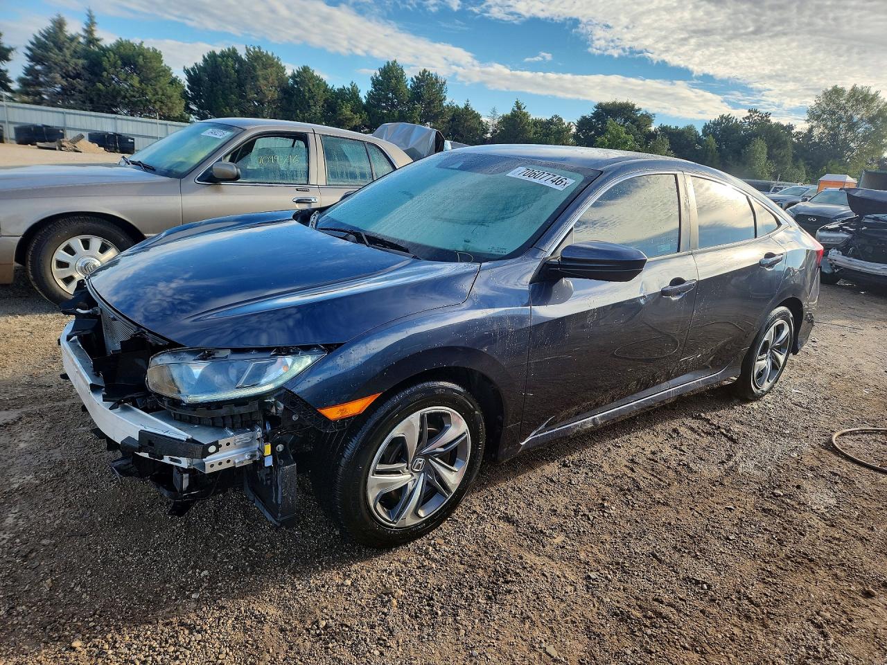 2019 HONDA CIVIC LX | 2HGFC2F61KH578388 | UPCARS